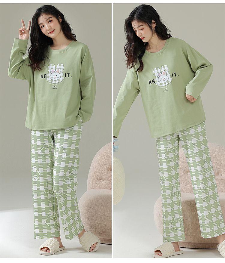 Product Introduction of Bộ Đồ Ngủ Cotton, Cao Cấp, Dành Cho Nữ, Mùa Xuân Và Mùa Thu, Áo Khoác Ngoài Dài Tay, Hàng Mới Về, Thích Hợp Cho Mùa Đông Và Mùa Hè, Đồ Mặc Nhà, Chất Liệu Cotton 9