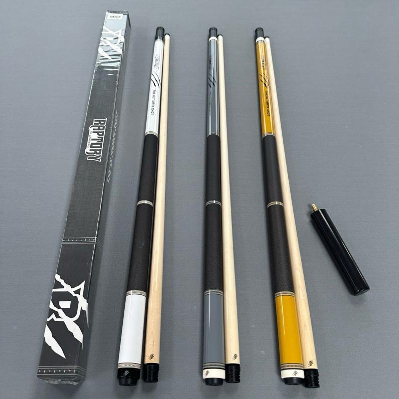 Combo cơ bida lỗ cao cấp RapToRy - The Ultimate Shot - Fullbox đầu cơ tẩy kính , gậy bi-a lỗ cao cấp (tặng kèm combo bao da phụ kiện và nối chuôi)