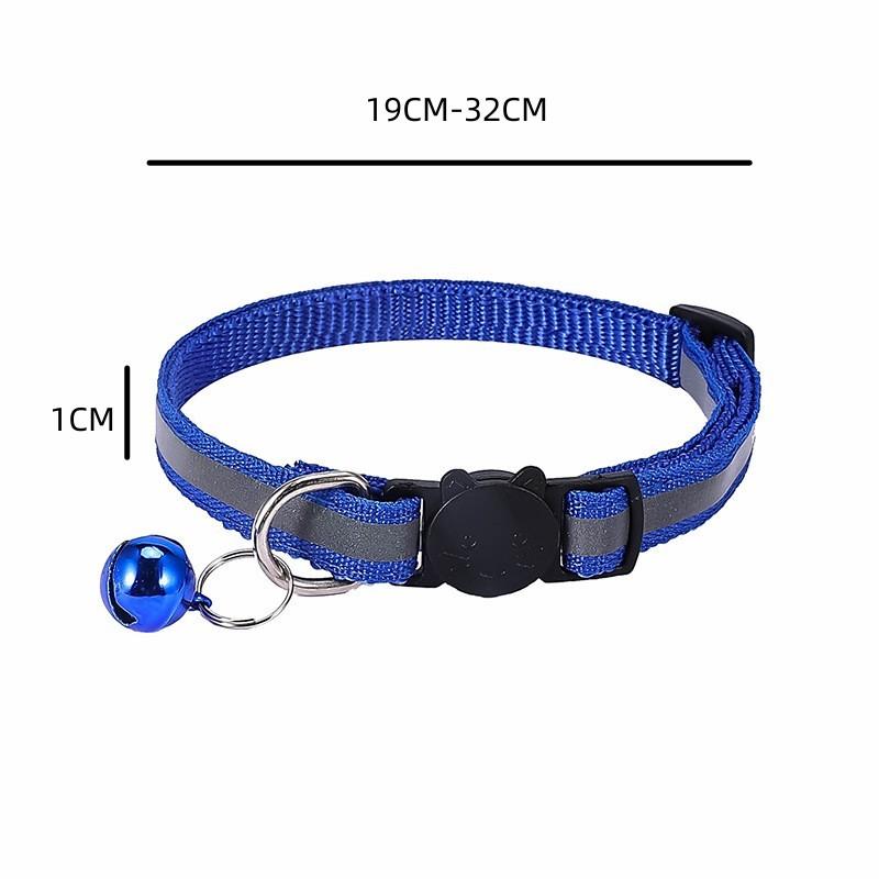 Product Introduction of 10 Colors Dog Footprint Collar Black Cat Head Collar Suitable For Cats And Small Dogs Adjustable Dog And Cat Collar Convenient 3