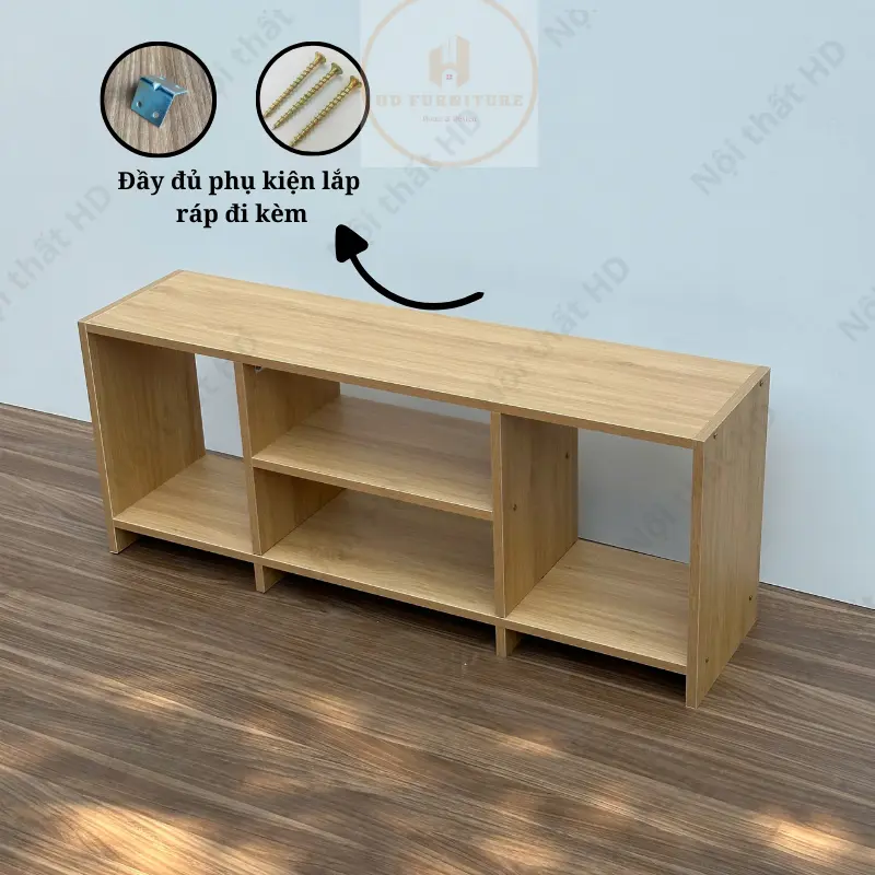 NỘI THẤT HD Kệ tivi phòng khách kệ gỗ để sàn dài 1m gỗ MDF nhập khẩu phong cách châu âu hiện đại cổ điển và sang trọng 5