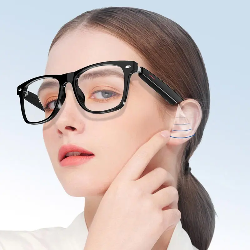 Kính AI Phiên Dịch E13 - Phiên Dịch Đa Ngôn Ngữ, Chống Nước, Cảm Ứng Hiện Đại, Thay Tròng Cận 2