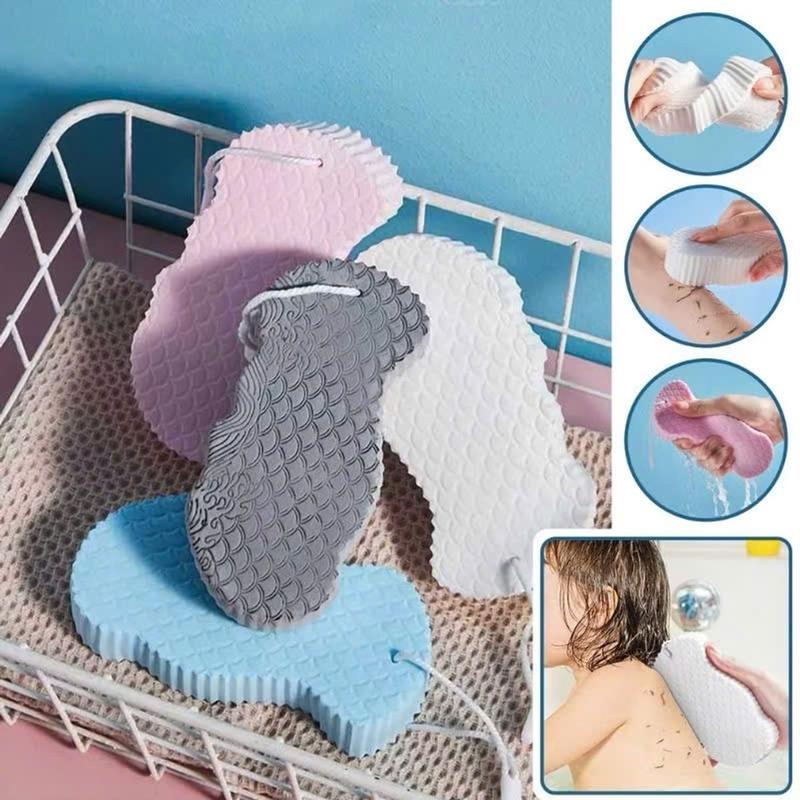 Bông tắm tẩy tế bào chết, bọt biển tẩy tế bào chết kì ghét làm sạch cho làn da sáng mịn - LT Grocery Bàn Chải miếng 2