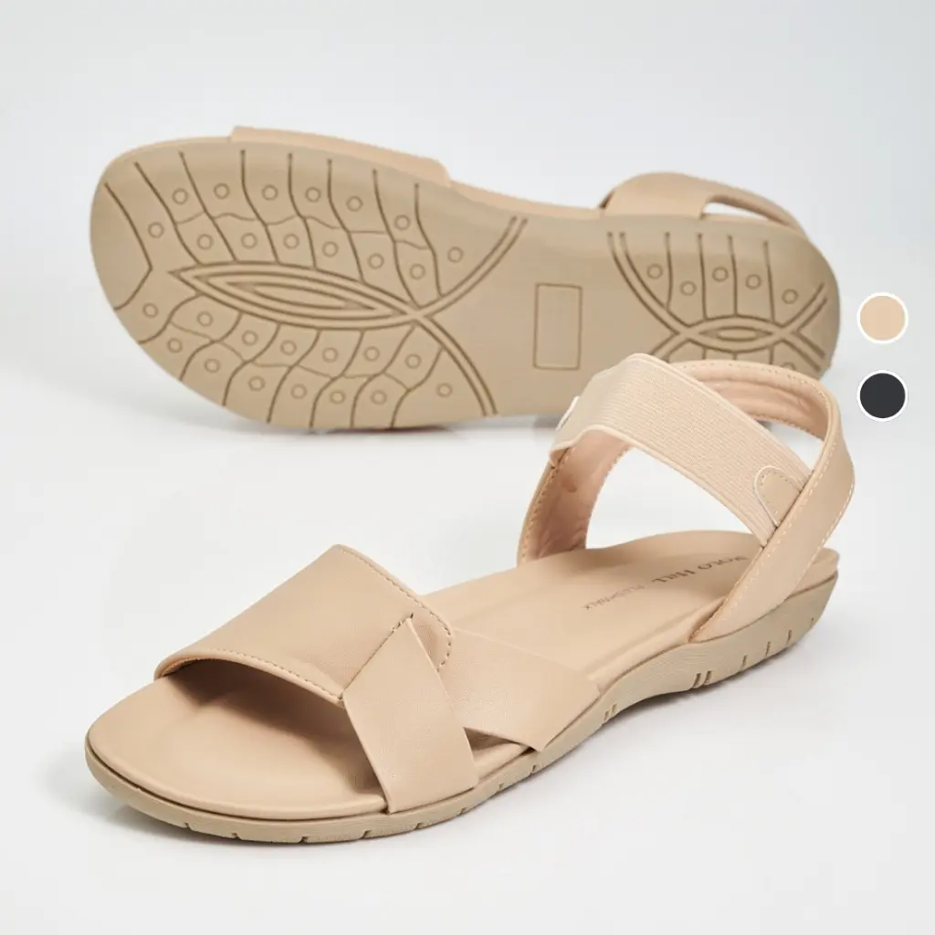 POLO HILL Ladies Ankle Strap Wedges Sandals PLSS-LS5400