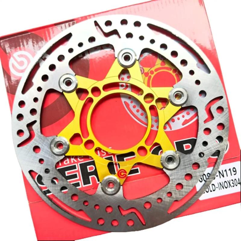 Đĩa Phanh Trước Size 220 và 245mm Mẫu Ngôi Sao Xe Exciter 135 Ex150 Wave Sirius Inox Phụ Tùng