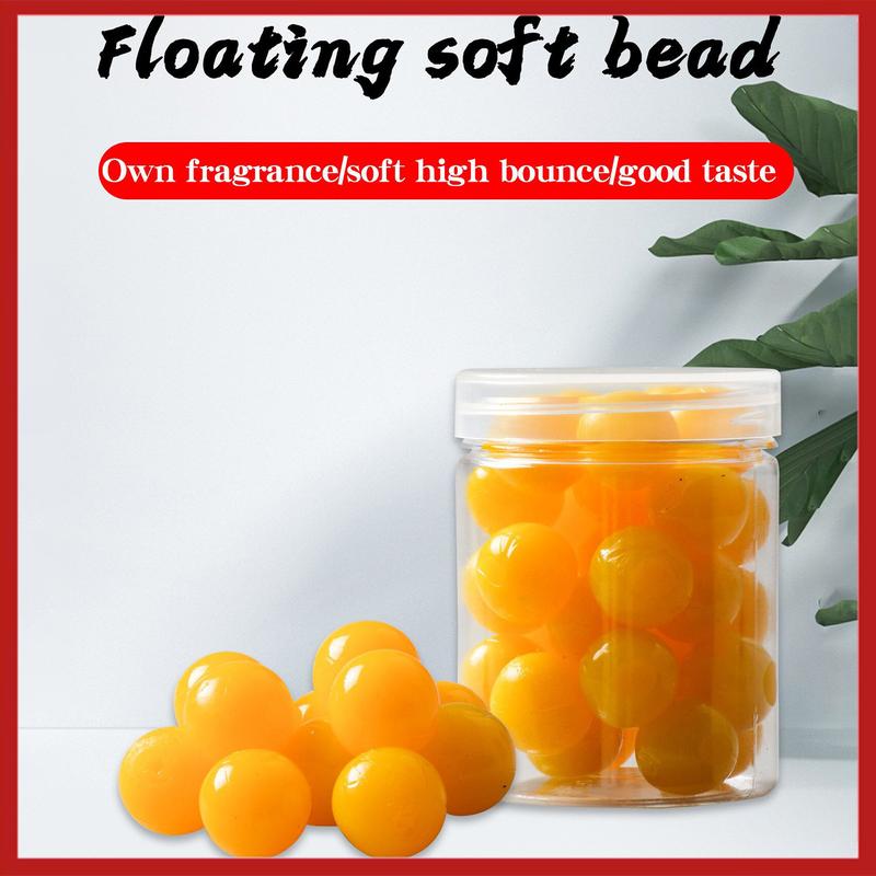 Woekasa-Hạt Câu Cá Bằng Silicon, Màu Sắc Tươi Sáng, Độ Đàn Hồi Cao, Mềm Mại, Hương Dâu / Ngô, Mồi Nổi Nhân Tạo, Cá Chép 0
