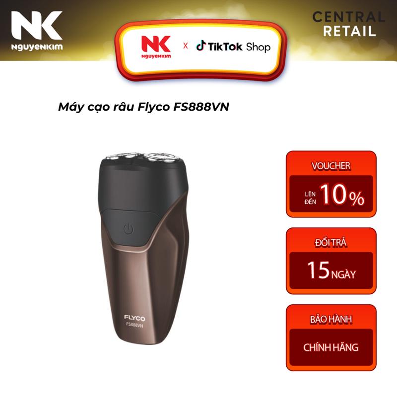 Máy cạo râu Flyco FS888VN - Cổng sạc USB-Type C