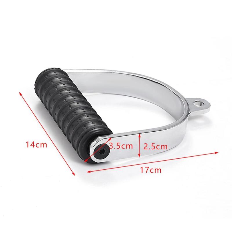 Pull Down Bar Handle Equipment Tricep Row Handle Exercise Handle Cable Machine Handle Attachment for Home Gym Exercise Workout 2