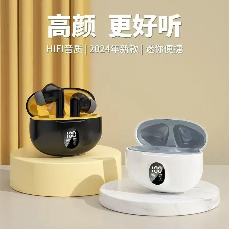 Tai Nghe Bluetooth Thiết Kế Thạch, Chống Ồn, Trong Tai, Hàng Nhà Máy Bán Buôn, Bán Chạy, Thời Lượng Pin Siêu Dài, Màn Hình Kỹ Thuật Số Chân Thực, Không Dây, Chất Lượng Âm Thanh Cao