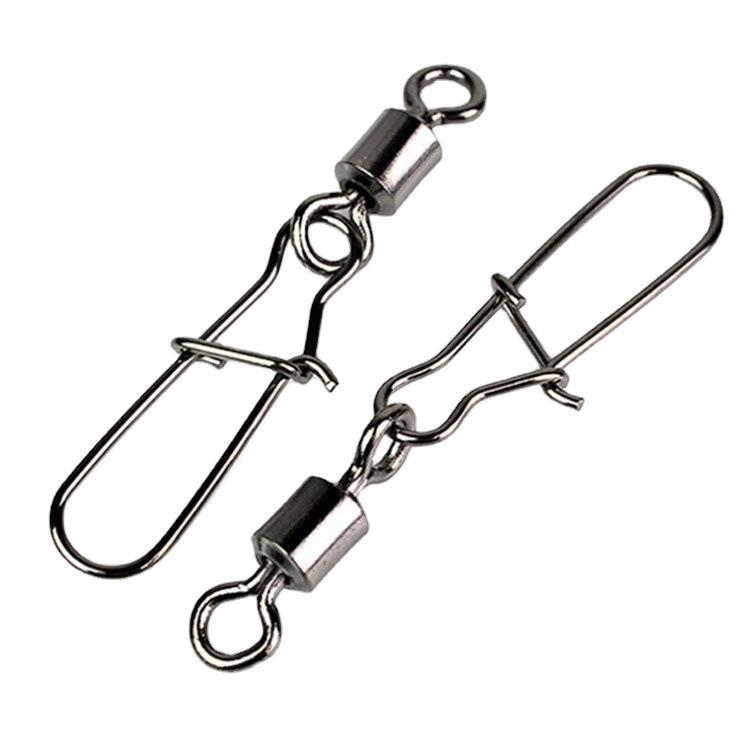  50 chiếc khóa lure khóa link chữ U chống xoắn - Thắng Fishing Đi Câu Bắt Cá Câu Cá 