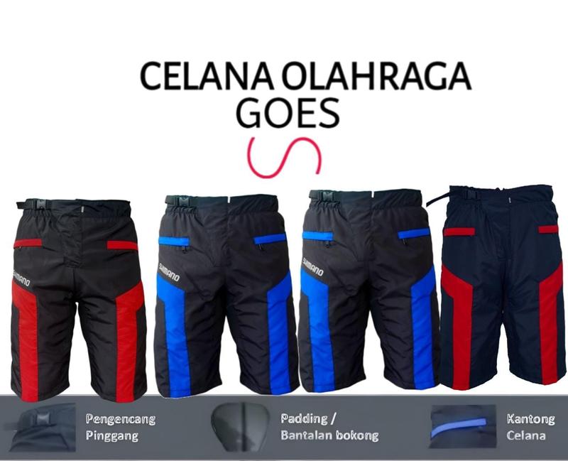 CELANA SEPEDA GOWES/PADING CEPAT KERING/MTB/UNISEKS/ Cepat Kering Sport 2