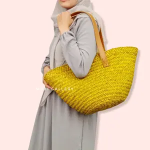 Tas Anyaman Wanita Etnik Tote Bag Khas Bali Bahan Mendong Summer Bag By Maki Gallery Polos