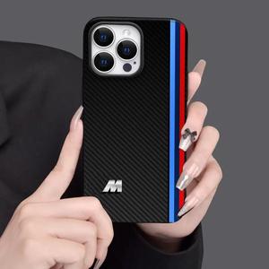 Funda para teléfono de patrón de fibra de carbono, funda protectora completa para lente, accesorios para teléfono compatibles con iPhone 16 15 14 13 12 11 X Pro Max Plus Mini, cubierta
