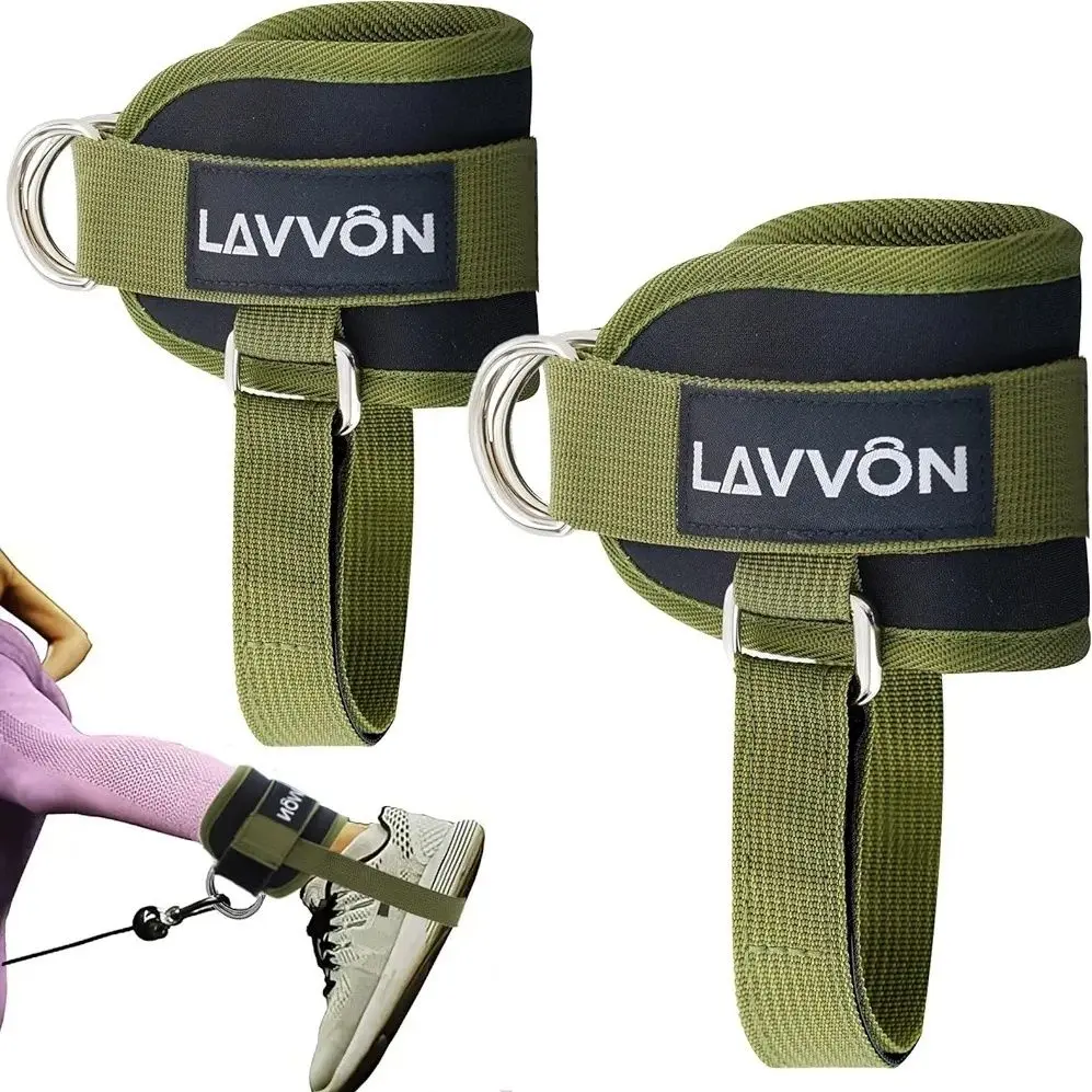 Adjustable Gantry Leg Training Hip Strength Fitness Training Ankle Ring Leggings Buckle Ankle Strap Pull Rope Accessories