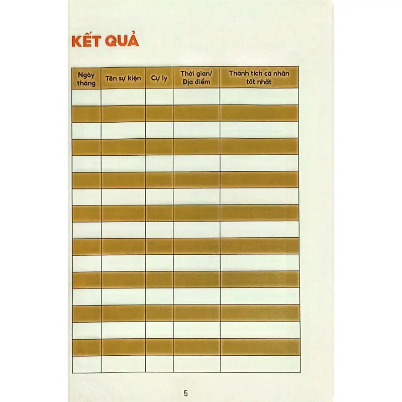 Sách - Note Book Nhật Ký Chạy Bộ 365 Ngày - PD - Newshop 3