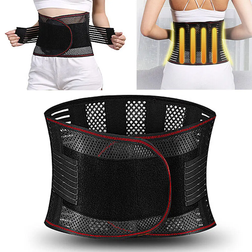 Đai Nẹp Bong Gân Thắt Lưng Hỗ Trợ Lưng, Thích Hợp Cho Nam Và Nữ, Giúp Trị Liệu Đau Đau Thần Kinh Tọa, Hạ