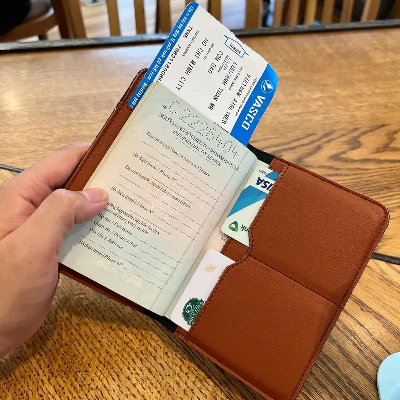 Ví Hộ Chiếu In Khắc Laser Tên , ví hộ chiếu, khắc tên, passportcover, ví đựng hộ chiếu 8