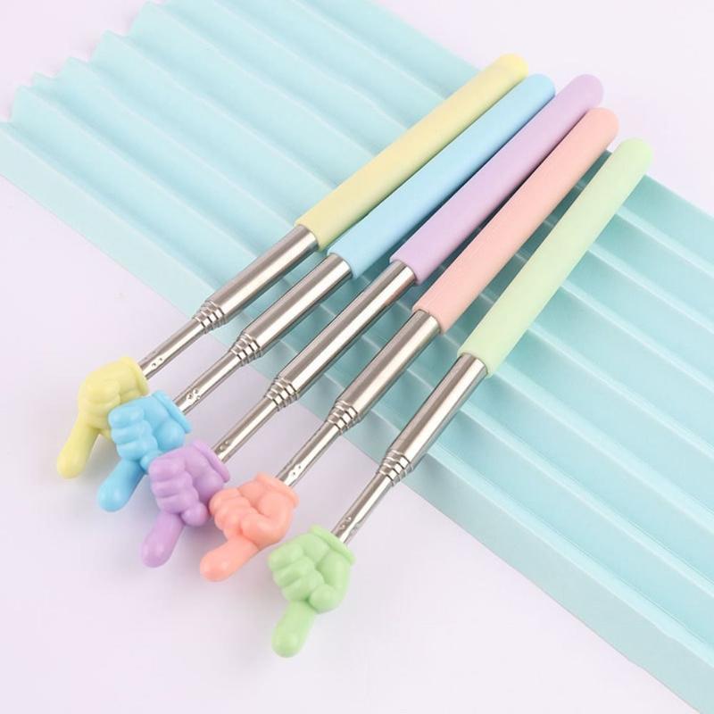Product Introduction of Teaching Stick Telescopic Reading Guide Pointer Finger Shape Retractable Teaching Pointer Stick Mini Multi-functional Handheld Blackboard Presenter Stick Blackboard 13
