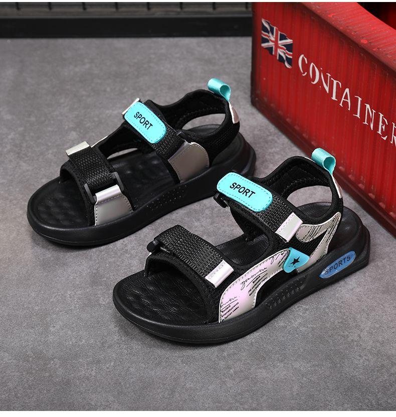 Product Introduction of ABC PEAC Boys' Sandals 2025 Summer New Soft Sole Non-Slip Boys' Sports Beach Shoes For Big Kids 27