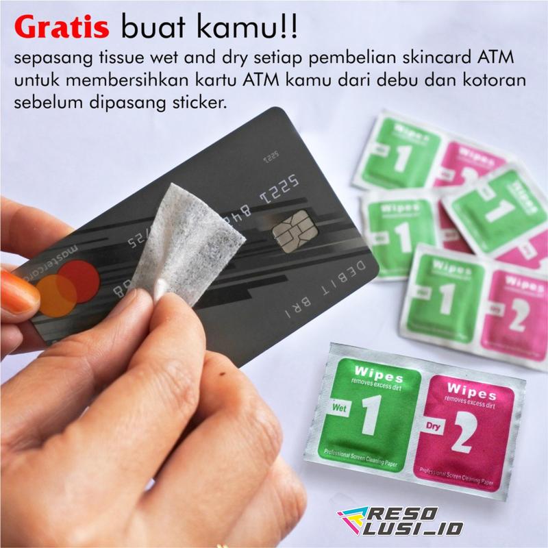 HUNTER X HUNTER LICENSE | Skin/Sticker Kartu ATM - HxH License 3