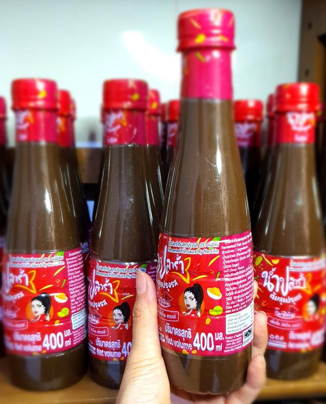 Mắm Thái Lan cô gái trộn gỏi đu đủ somtum Pimrypie Thái Lan Cực Kỳ Ngon 400ml  Date mới