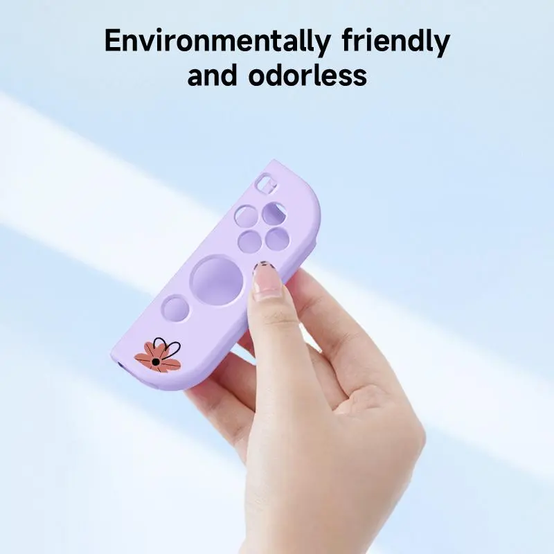 Controller Protective Case, Joy-Con Controller Protective Cover, Switch Game Accessories, Protects The Handle from Damage, Easy To Install and Remove 7