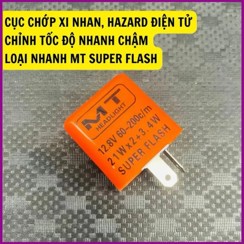 COMBO Công Tắc Hazard Xi Nhan + Cục Chớp Chỉnh Nhanh Chậm [ BH 1 THÁNG ] Phụ Kiện Titan, led,đochoixemay,sirius,ex,win,wave 8
