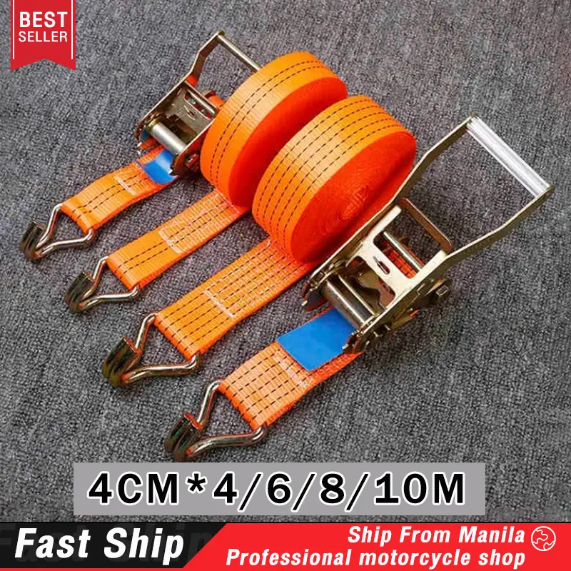 Dây đai xe tải, có chiều dài 4/6/8 / 10 mét, chiều rộng 4cm / 5cm, chiều dài 4/6/8 / 10 mét, có dây đai xe tải, dây đai xe máy, dây đai hàng hóa