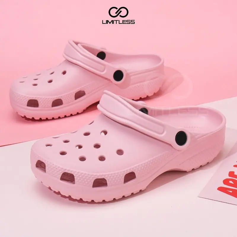 Sendal Slip On Anak Cewek Fashion Korea Kekinian Eva Ringan Nyaman Sandal Selop Tali Anak Perempua LILY Stylish Terbaru 2024 Kaki 3