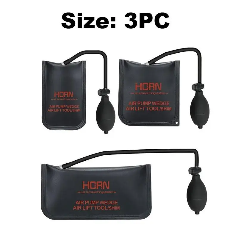Window Installation Gass Bag Tools, Portable Door & Window Installation Positioning Air Cushion, Automotive Repair Auxiliary Positioning Tool, Vehicle, Car, Black 3