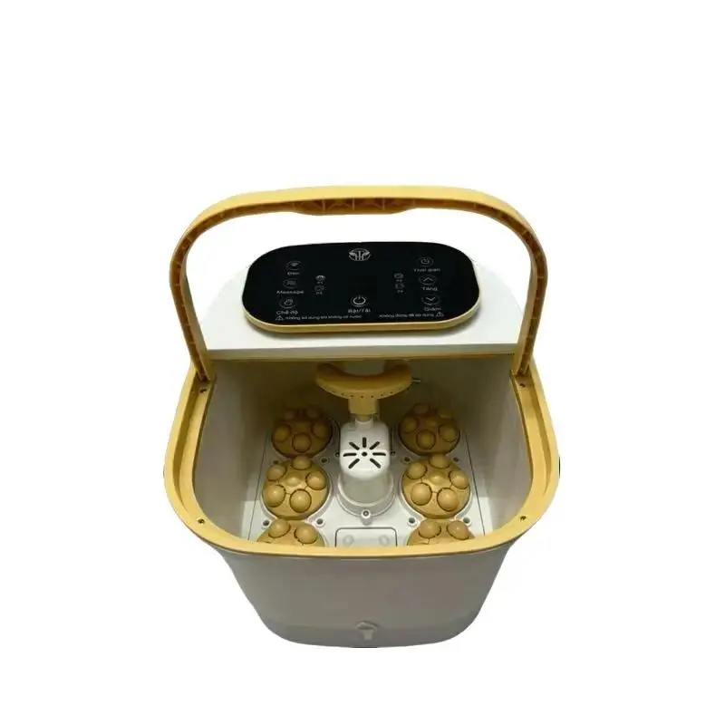 Bồn Ngâm Chân Cao Cấp Tự Động Con Lăn Massa Di Chuyển - Massage Máy Massage 0