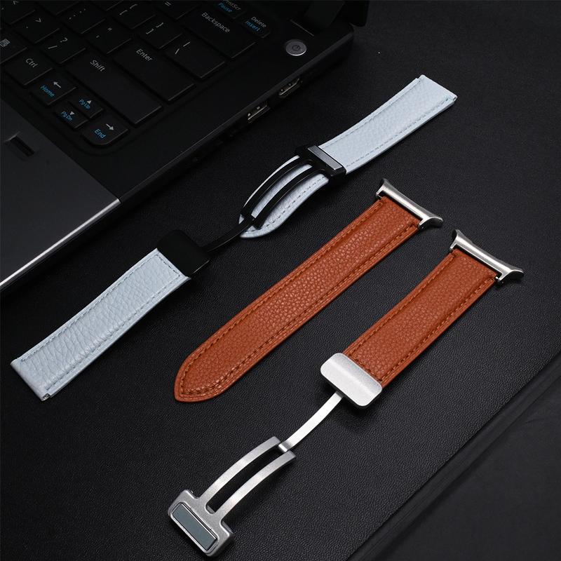 Product Introduction of No Gaps Band For Samsung Galaxy Watch Ultra 47mm Curved End Strap For GALAXY 7 ULTRA 47MM Men Leather Belt Correa Accessories 5