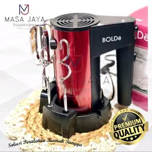 Super Mix BOLDe Hand Mixer Pengaduk Adonan | Masa Jaya Houseware