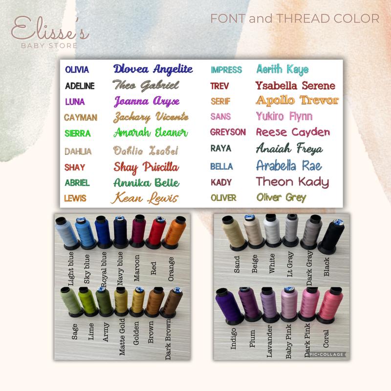 Product Introduction of Elisse's Baby Newborn Personalized Tiesides 7