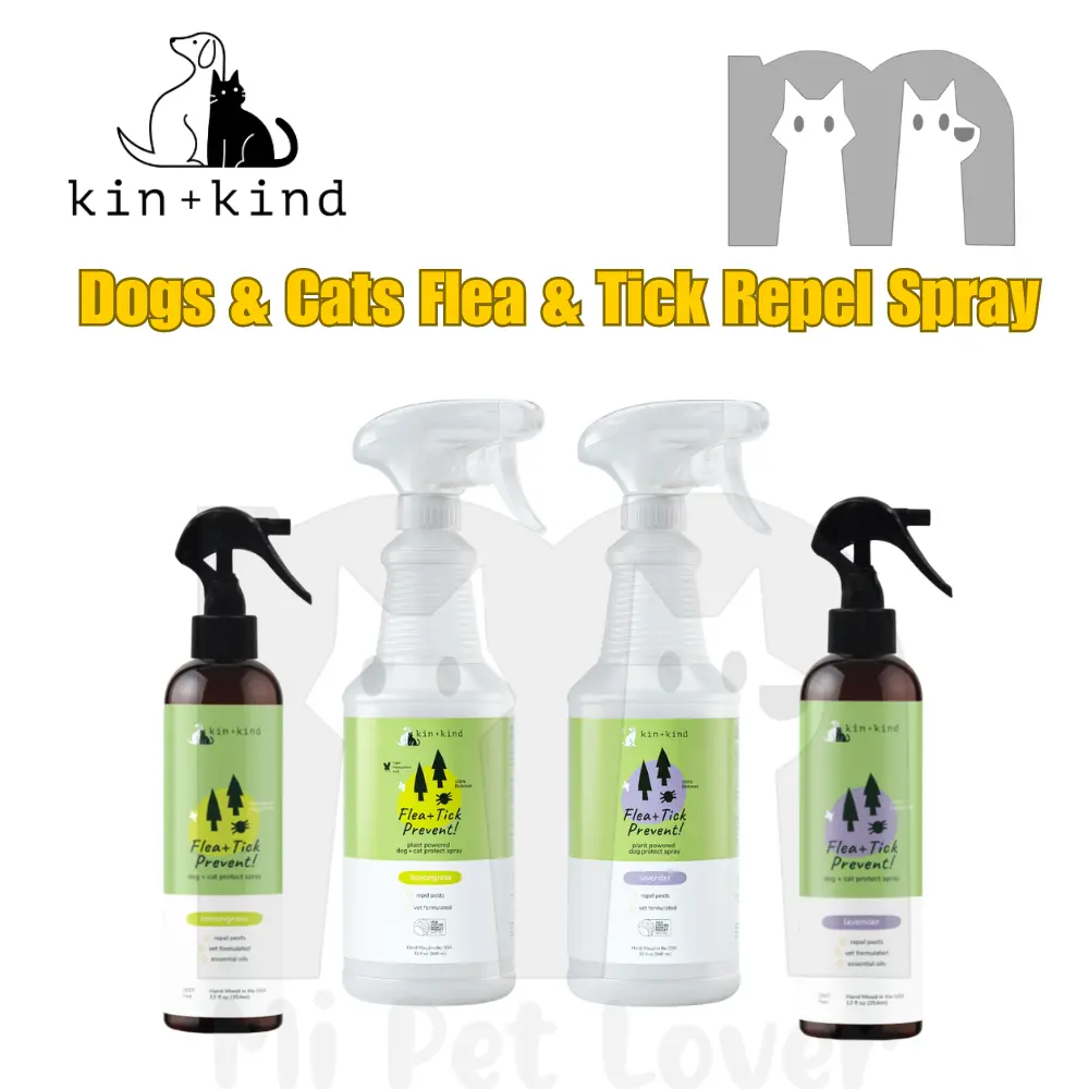 【Mi Pet Lover】Kin & Kind Flea & Tick Repel Spray for Dogs and Cats