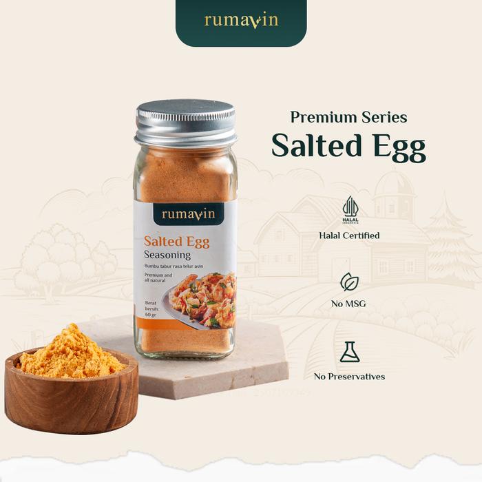 Jual Rumavin - Premium Bumbu Tabur Salted Egg Botol 60gr - Kab ...