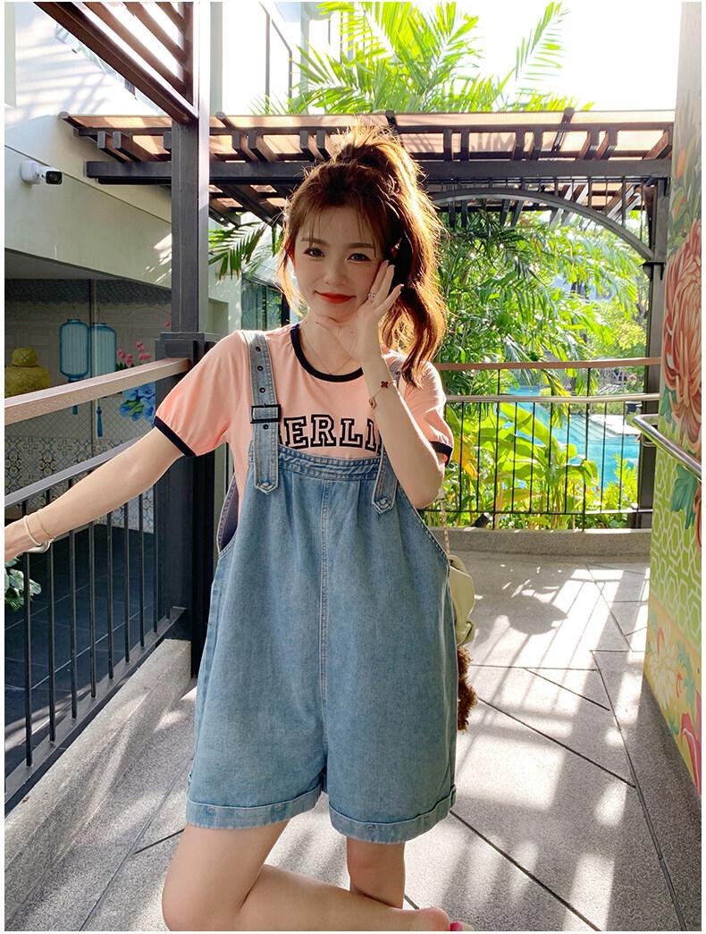 Product Introduction of Quần Yếm Ngắn Denim Yếm Có Thể Điều Chỉnh Dy022, Thoải Mái Khi Mặc Với Tất Cả Các Thiết Kế, # DY031 14