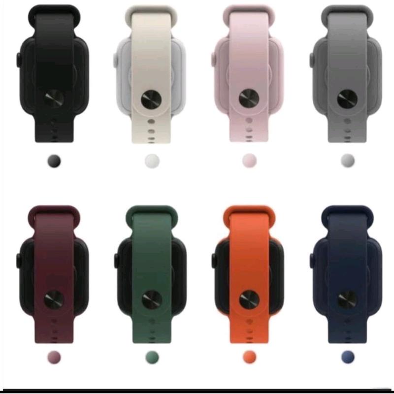 Jam tangan elektronik LED model smartwatch rubber 1