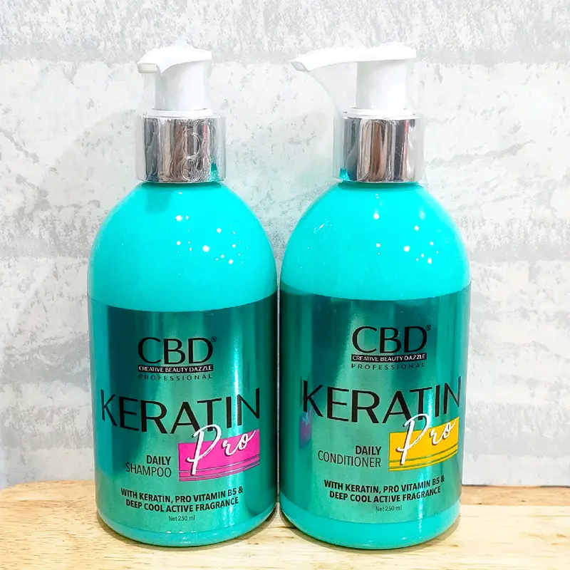CBD Pro Keratin  250ml with keratin/ Provitamin B5 & deep cool activ fragrance 0