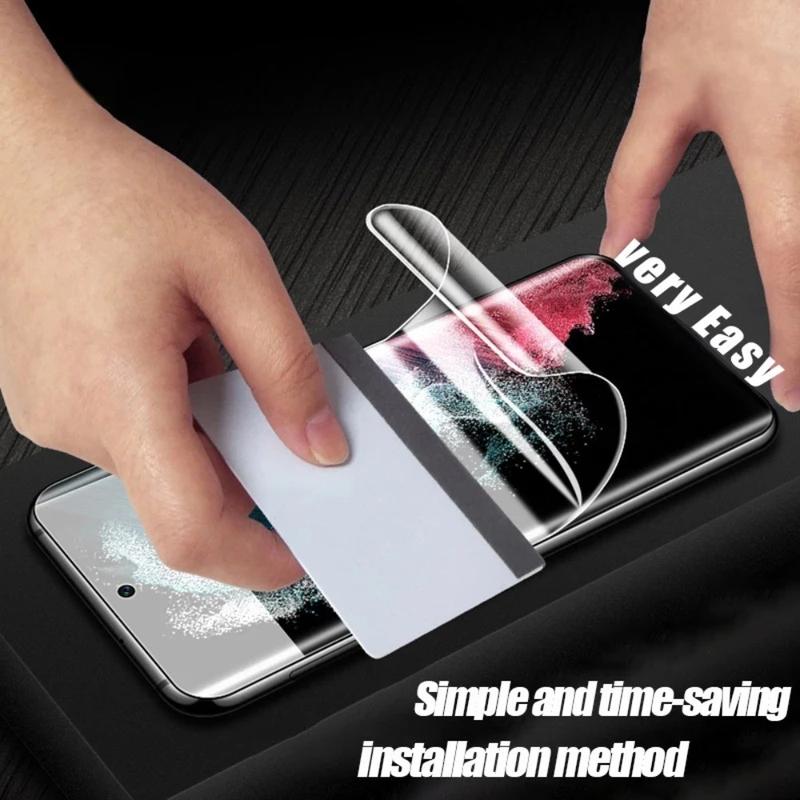 Product Introduction of Anti-Glare Hydrogel Film For Xiaomi POCO C65 C61 C50 C55 C51 C3 C31 C40 X6 Neo X5 Pro Anti Blue-Ray Screen Protector For Xiaomi POCO X4 GT X3 Pro X2 Matte HD Film 25