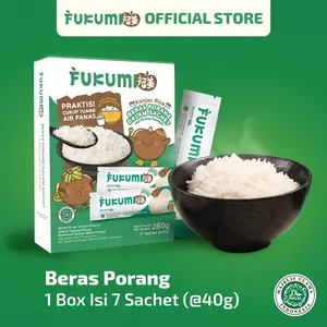 FUKUMI Beras Porang Box Sachet - Shirataki Konjac Rice