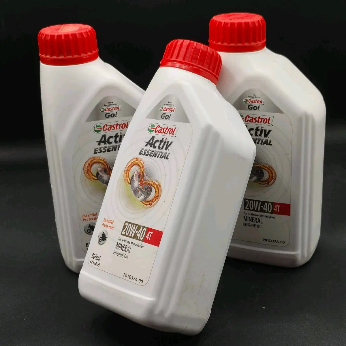 CASTROL ACTIV ESSENTIAL 20W-40 800ML/1LITER ORIGINAL - TikTok Shop ...