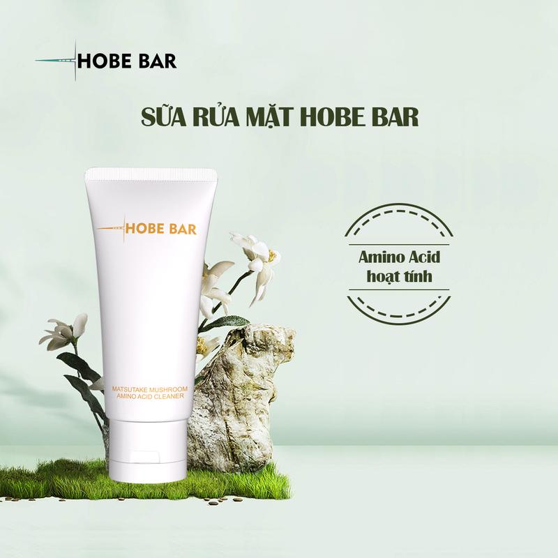 Sữa Rửa Mặt Amino Acid HOBE BAR Hỗ Trợ Làm Sạch Dịu Nhẹ Và Dưỡng Ẩm Da (50ml)
