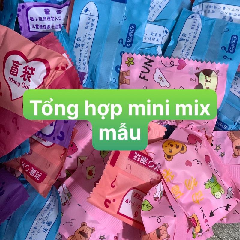 NV+Cặp KHUI TRÊN LIVE  Túi mù may mắn Charm mô hình đồ chơi giải trí tổng hợp nhiều mẫu