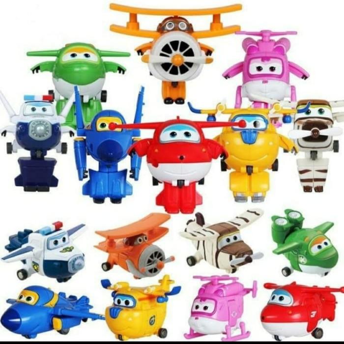action figure super wings isi 8pcs 1 set 0
