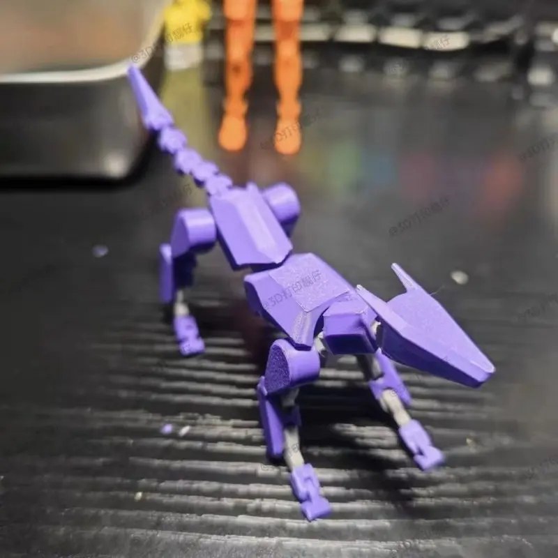 Vinnatsu 13 Figure Mounts Dog Lucky /Dummy 13 Figure Mounts Anjing Bersendi DIY Action Figure 3D Robot Bisa Berpose/13 Tokoh Gunung Anjing Bertuang 5