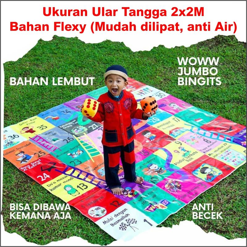Permainan Anak Ular Tangga Jumbo 2