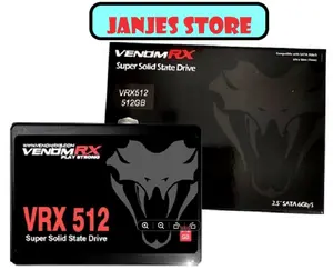 SSD VENOMRX 512GB 256GB 128GB SATA 3 SOLID STATE DRIVE 2.5" SSD SATA VENOM RX Internal SATA III