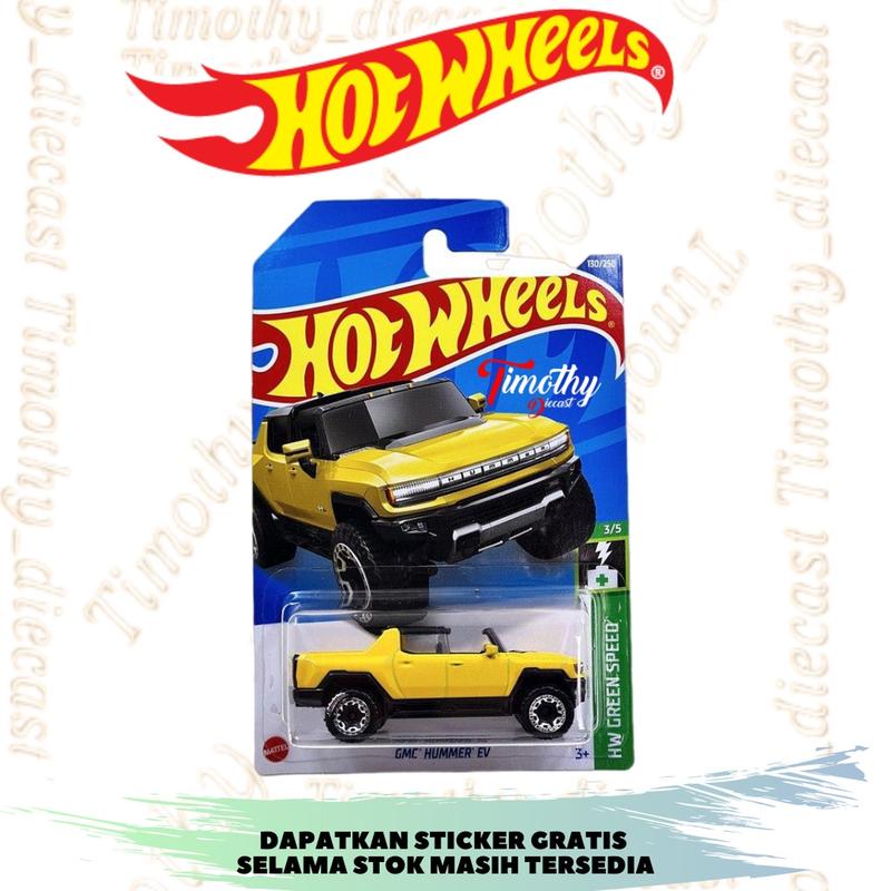 Hot Wheels GMC Hummer EV Kuning - Shop | Tokopedia