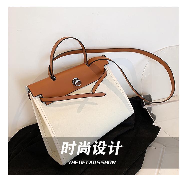 Product Introduction of Summer Women's Shoulder Bag Women's Bag Cross-Border Pu Niche Black High-Grade Tote Bag Messenger Bag Popular Bag 22