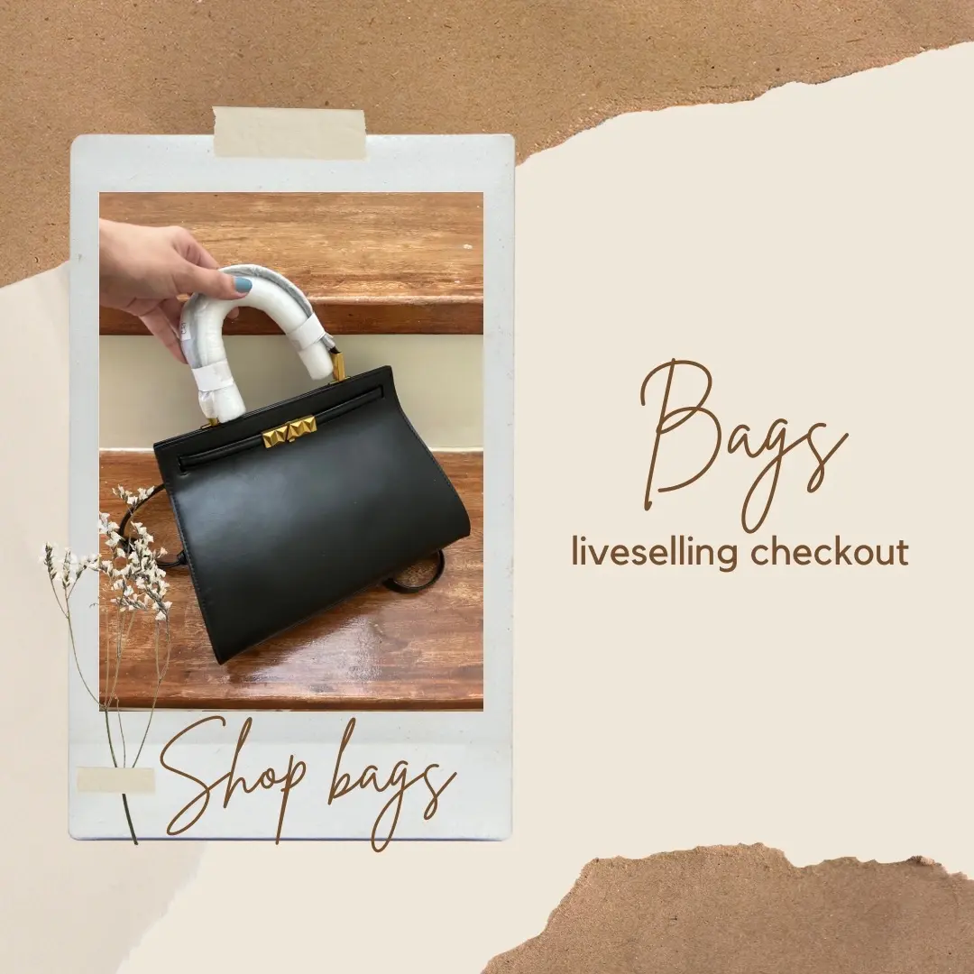 live selling checkout for Bags sling